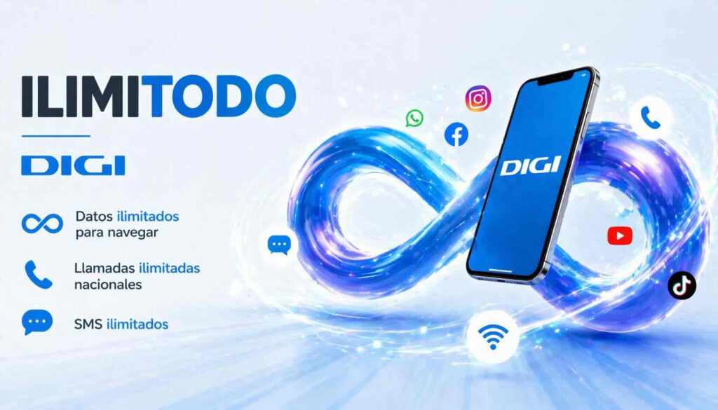 Tarifa Ilimitodo DIGI actualizada