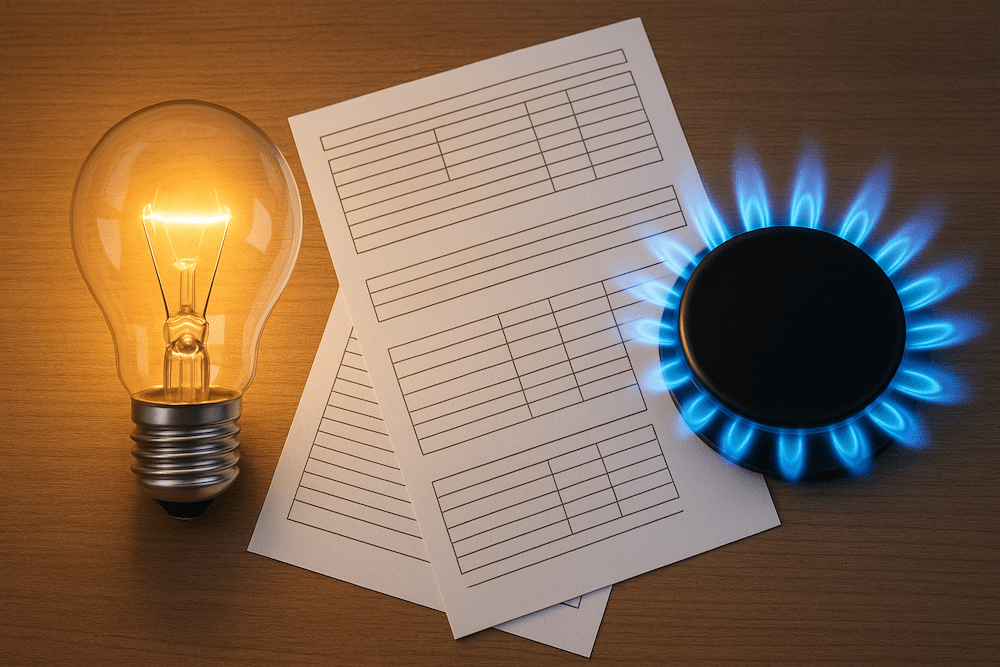 Luz y gas juntos o separados: qué opción es mejor