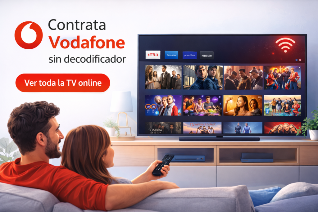 Descubre Vodafone sin decodificador