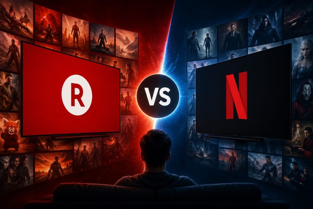 Comparativa Rakuten TV vs Netflix